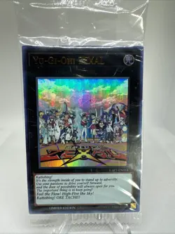 Yu-Gi-Oh! ZEXAL - Ultra Rare Sealed Lost Art Promotion LART-EN054 Promo Yugioh - Image 1