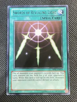 YuGiOh! - Swords of Revealing Light BP01-EN033 Black Rare Unlimited Near Mint - Image 1