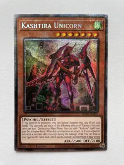 Yu-Gi-Oh! Kashtira Unicorn STARLIGHT RARE RA05-EN025 - Image 1