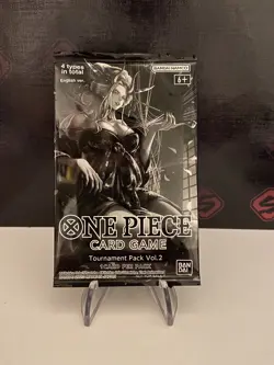 One Piece TCG Tournament Pack Vol.2 Booster 1 Karte per Pack Promo Sealed Neu - Image 1