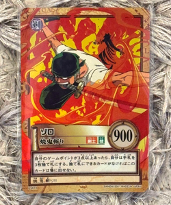 Roronoa Zoro 2001 C401 One Piece Carddass Hyper Battle Japanese Vintage Bandai - Image 1