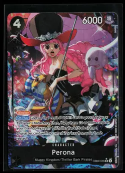 Perona (045) (Alternate Art) Foil SR Extra Booster: One Piece Heroines Edition E - Image 1