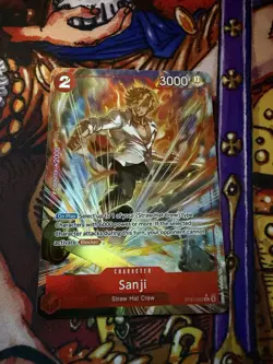 Sanji Parallel ST21-003 Starter Deck EX: Gear 5 English One Piece Alt Full Art - Image 1