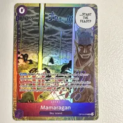 Bandai Mamaragan OP15-078 One Piece CCG Event Holo English OP15 Card Stock - Image 1