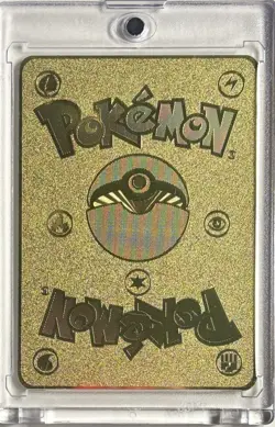 Mario Pikachu Cosplay Metal Polished Collectible Pokemon Card - New - Image 2