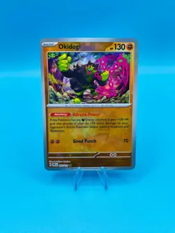 Pokemon Card Okidogi Masterball Prismatic Evolutions 057/131 Near Mint - Image 1