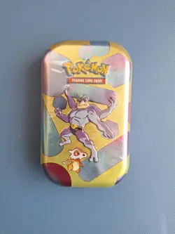 Pokemon Scarlet & Violet 151 Mini Tin Machamp & Cubone Trading Card Game - Image 1