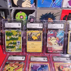 Lot Of 21 Cracked/Damaged CGC Pokemon Cards TCG BULK - Image 4