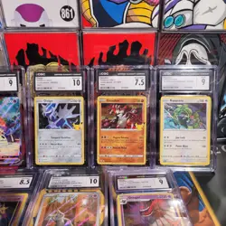 Lot Of 21 Cracked/Damaged CGC Pokemon Cards TCG BULK - Image 5