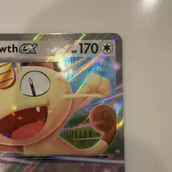 Pokemon Meowth EX 062/088 POR Holo Rare Basic Card Nintendo English 2026 - Image 4