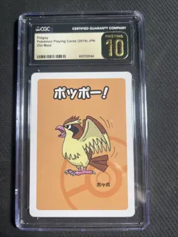 💥2019 Pokemon Japanese PIDGEY Old Maid Playing Cards PRISTINE💥 - Image 1