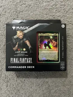 Magic The Gathering Final Fantasy VII 7 Commander Deck Limit Break Presale - Image 1