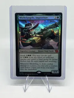 Michelangelo, Improviser Teenage Mutant Ninja Turtles Foil - Image 1