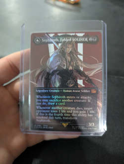 Sephiroth, Fabled SOLDIER (0382) (Borderless) Final Fantasy Foil - Image 1