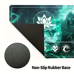 TCG Playmat MTG Necromancer Magic The Gathering - Image 2