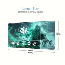 TCG Playmat MTG Necromancer Magic The Gathering - Image 3