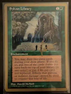 Sylvan Library – Pro Tour 1996 NYC – Inaugural Tournament Promo – MTG Rare - Image 1