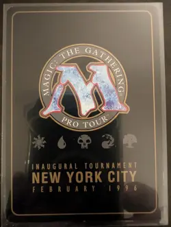 Sylvan Library – Pro Tour 1996 NYC – Inaugural Tournament Promo – MTG Rare - Image 2