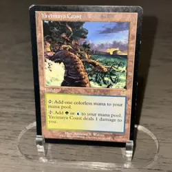 Yavimaya Coast 143/143 Apocalypse Magic the Gathering MTG LP/MP (A) - Image 1