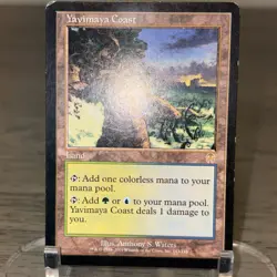Yavimaya Coast 143/143 Apocalypse Magic the Gathering MTG LP/MP (A) - Image 2