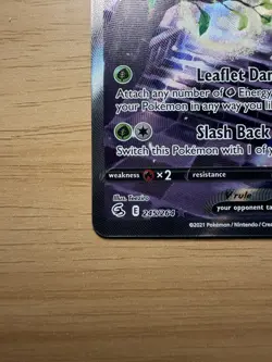 Celebi v 245/264 Alt Art Ultra Rare Fusion Strike 2021 Pokemon - Image 4