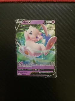 Mew V - 069/189 - Pokemon Darkness Ablaze Sword & Shield Rare Card NM - Image 1