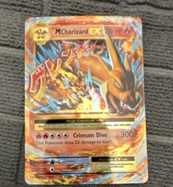 Pokemon M Charizard EX 13/108 Ultra Rare Evolutions Mega Holo 220 HP Card - Image 1