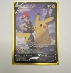 Pikachu V TG16/TG30 Lost Origin Trainer Gallery Ultra Rare Holo 190 HP ENG - Image 1