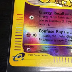 Pokemon TCG Kadabra Reverse Holo 84/165 Expedition Lp 🔥 - Image 4