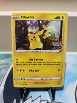 Pikachu SWSH234 Holo Pokemon GO Promo NM - Image 1