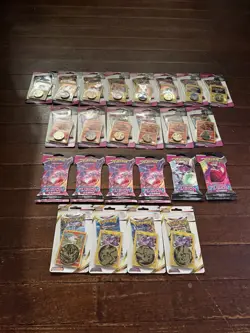 Pokemon Sword & Shield Fusion Strike Lost Origin Astral Booster Lot 24 Packs - Image 2