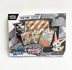 Pokemon TCG Black Bolt & White Flare Unova Victini Illustration Collection Box - Image 4