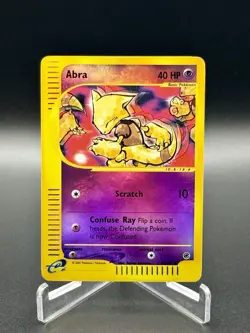 Pokemon TCG Abra Expedition Reverse Holo 93/165 LP/NM Vintage WOTC Fast Shipping - Image 1