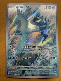 Pokemon Articuno 161/159 SV09 Journey Together Illustration Rare Holo 110 HP - Image 1