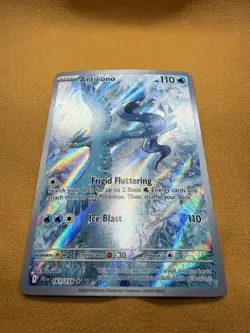 Pokemon Articuno 161/159 SV09 Journey Together Illustration Rare Holo 110 HP - Image 2