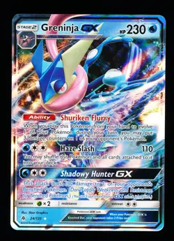 * * 1x Greninja GX 24/131 x1 * * Forbidden Light Pokemon Unplayed NM - Image 1