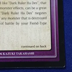 Tip Card DB-EN73 #23 of 50 Negate your Opponents Monster Effects LP - Image 4