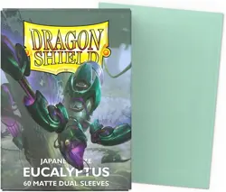 Dragon Shield - Matte Dual - Japanese Size Card Sleeves | 60 CT - Eucalyptus - Image 2