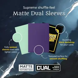 Dragon Shield - Matte Dual - Japanese Size Card Sleeves | 60 CT - Eucalyptus - Image 4