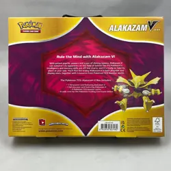 Pokemon TCG ALAKAZAM V Box Sealed Includes 4 Booster Packs and 1 Foil Card - Image 2