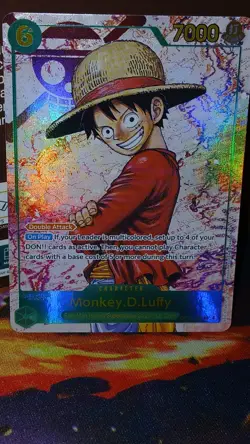 Monkey D. Luffy OP13-118 SEC (Alt Art) - Carrying On His Will English - Image 1