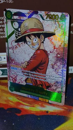Monkey D. Luffy OP13-118 SEC (Alt Art) - Carrying On His Will English - Image 3