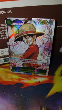 Monkey D. Luffy OP13-118 SEC (Alt Art) - Carrying On His Will English - Image 4