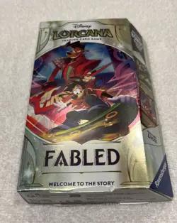 ⭐NEW Disney Lorcana Fabled Bundle: 1-Play Mat, 1-Starter Deck, and 1-Booster⭐ - Image 4