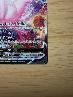 Pokemon Mew VMAX Alternate Art Holo Rare Card 269/264 Swsh08: Fusion Strike - Image 5