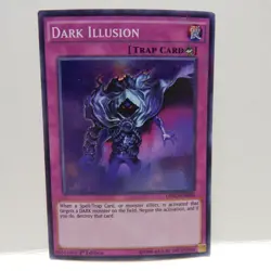 Yu-Gi-Oh! Dark Illusion Trap Card - Image 1