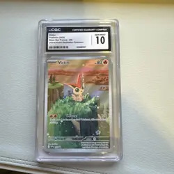 Pokemon Victini 208 Sv: Scarlet & Violet Promo Cards Promo Holo CGC 10 - Image 1