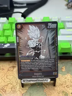Dragon Ball Super Card Game Manga Booster SB01-032 Majin Vegeta - Image 1