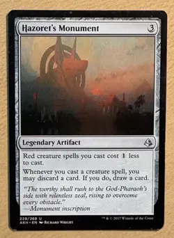MTG Hazoret’s Monument Card, Amonkhet - Image 1