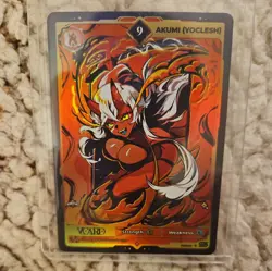 Gamersupps VCARD Rising Stars Holo Promo card Akumi (Yoclesh) 9 - Image 1